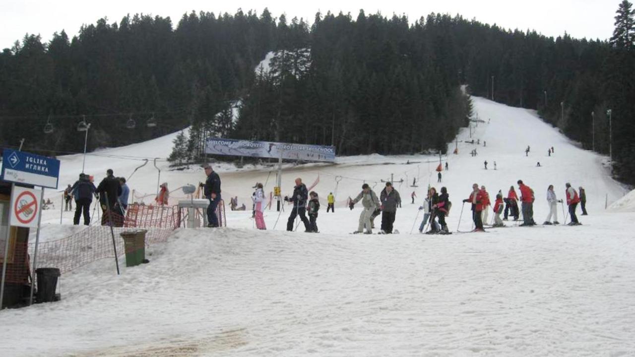 Flora Ski-Slope Studio Apartment Borovets Dış mekan fotoğraf