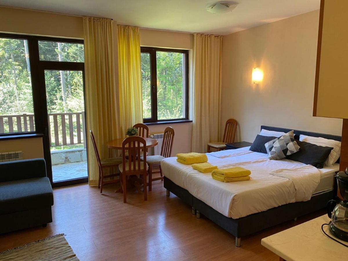 Flora Ski-Slope Studio Apartment Borovets Dış mekan fotoğraf